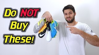 DONT BUY THESE  Top 5 Soccer Cleats You Should NOT Buy [upl. by Swanhilda734]