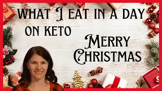 What I Eat In A Day on Keto Holiday Time ketolifestyle lowcarblifestyle ketobreakfast [upl. by Dewain838]