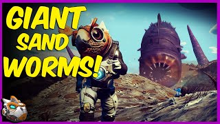 Finding Sandworms No Mans Sky Origins Update 2020 [upl. by Hanselka]