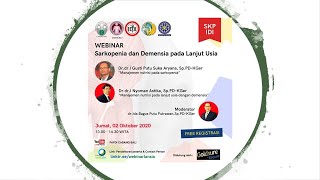 WEBINAR quotSarkopenia dan Demensia pada Lanjut Usiaquot [upl. by Leo41]