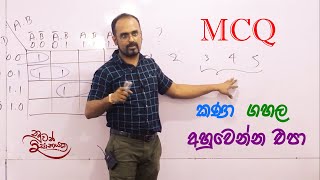 MCQ කණා ගහල අහුවෙන්න එපා [upl. by Laurinda]