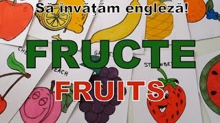 Sa invatam engleza  FRUCTEFRUITS cuvinte si propozitii  Lets learn English [upl. by Nomma307]