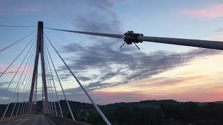 CABLE STAYED BRIDGE INSPECTION ROBOT [upl. by Risay]