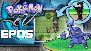 Cueva Unión y ¡HERACROSS  POKÉMON LIQUID CRYSTAL  Ep 5 DomyGames [upl. by Orlan]