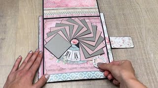 Circular Waterfall Card Tutorial [upl. by Fulviah]