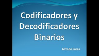 Codificador y Decodificador Binario [upl. by Fraase731]