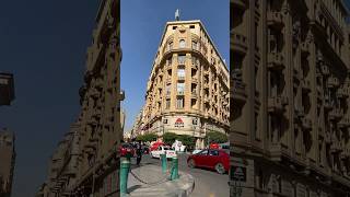 Talaat Harb Square Downtown Cairo 📍 [upl. by Dymoke]