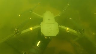 I Found a Sunken Drone Underwater in the River While Scuba Diving Help Me Locate the Owner [upl. by Enimisaj]