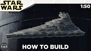 Imperial Star Destroyer  Minecraft Star Wars tutorial [upl. by Aihsema86]