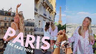 Eras Tour in Paris Trying all the French cuisine and seeing the most iconic sites 🥂🗼🪩 [upl. by Eddina]