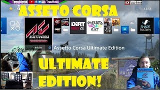 🔴🚦🌈 ASSETTO CORSA ULTIMATE EDITION 🔴LIVE PS4 PLAYSTATION4 [upl. by Anirbac]