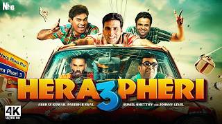 Hera Pheri 3 Full Comedy Movie  Akshay Kumar Best Comedy Movie 2024  Suniel Shetty  Paresh Rawal [upl. by Zuzana729]