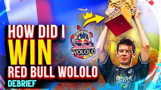 How did I win and prepare for REDBULL Wololo 2024 Debrief [upl. by Airamak]