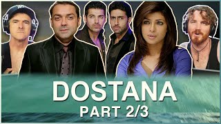 DOSTANA Movie Reaction Part 23  Abhishek Bachchan  John Abraham  Priyanka Chopra Jonas [upl. by Maggee]