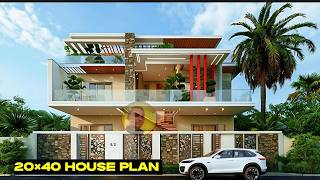 20 x 40 house plan I 800 sqft house plan20 X 40 GHAR KA NAKSHA [upl. by Sikko840]