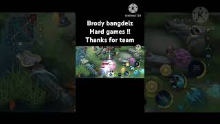 Top global Brody brodybestbuild mobilelegends mlbb [upl. by Akiemehs]