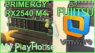 Fujitsu PRIMERGY RX2540 M4  Hypervisor Host ESXi 67  775 [upl. by Nabalas]