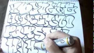 Alphabet Throwie [upl. by Tace]