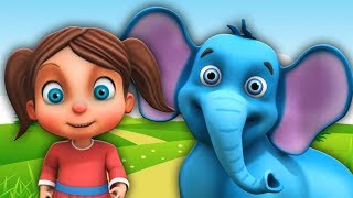 Hathi Raja Kahan Chale  Hindi Rhymes amp Balgeet  हाथी राजा कहाँ चले  Super Kids Network India [upl. by Anecusa]