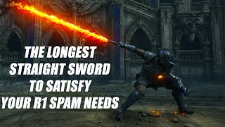 Demons Souls Remake PVP Penetrating Sword The Longest Straight Sword In The Game Showcase [upl. by Aaberg]