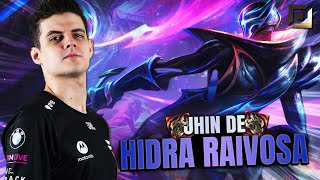 Jhin de HIDRA RAIVOSA é verdadeiramente VIRTUOSO 🎭 [upl. by Chappie]