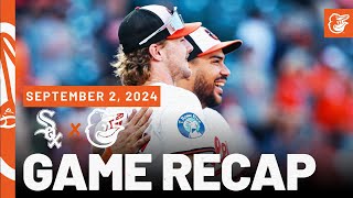 White Sox vs Orioles Game Highlights 9224  MLB Highlights  Baltimore Orioles [upl. by Epuladaugairam464]