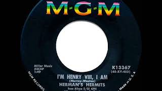 1965 HITS ARCHIVE I’m Henry VIII I Am  Herman’s Hermits a 1 record [upl. by Barber]