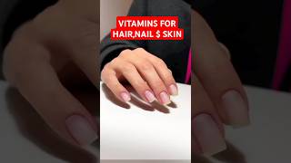 Glowing HAIR SKIN and NAILS with These Essential Vitamins [upl. by Berman]