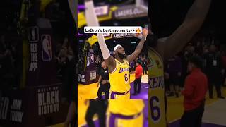 LeBron career moments🔥👀👀🔥 [upl. by Aninnaig600]