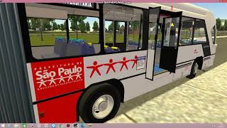 Marcopolo VLP Biarticulado Proton bus simulator [upl. by Ainitsirk]