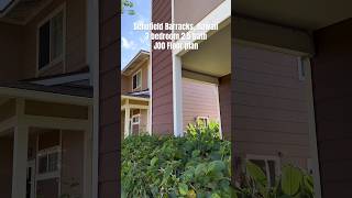 Schofield Barracks On Post Housing Empty House Tour militaryfamilymilitaryhousingmilitaryspouse [upl. by Rimidalv]