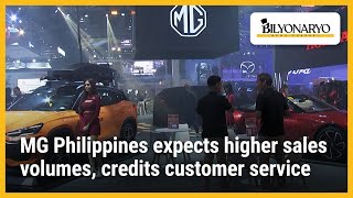 MG Philippines expects higher sales volumes credits customer service [upl. by Nnylodnewg]