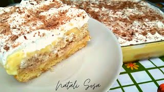 POSTRE SIN HORNO CON VAINILLAS  RECETA FACIL [upl. by Alboran450]