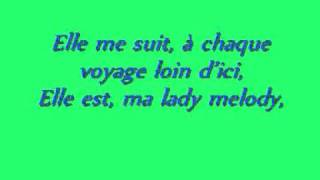 Tom Frager  Lady Mélody  lyrics [upl. by Evangeline]