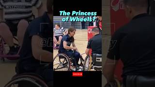 The Princess of Wheels 😋 Kate Middleton takes part in a wheelchair rugby session 🏉 [upl. by Notlek]