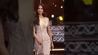 harnaaz Sandhu s iconic walk at miss universe 2021 [upl. by Nairde]