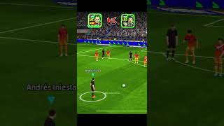 Iniesta vs Beckham ⚽🎯 Curl Free kick amp Stunning Shot Challenge efootball efootball2025 [upl. by Erialcyram714]