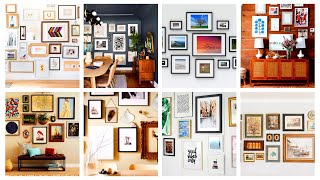 Best amp Inspiring Gallery Wall Designs For Home  Make A Beautiful Gallery  Home Decoration Place [upl. by Mitzie219]