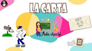 La Carta y sus partes  Aula chachi  Vídeos educativos para niños [upl. by Toby433]