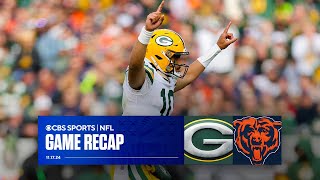 Packers STEAL victory from Bears missed FG win 11th straight in rivalry  Game Recap [upl. by Iphigenia]