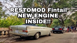 Mercedes W110 Fintail faster and cooler than before [upl. by Ecinev]