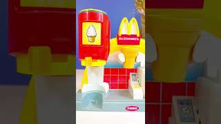 McDonald’s Playschool McSnack Center with Grimace Toy Ice Cream and Cookies Pretend Playset Vintage [upl. by Erastes]