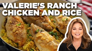 Valerie Bertinellis Ranch Chicken and Rice  Food Network [upl. by Treblig606]