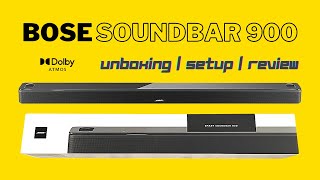 Bose Soundbar 900 Unboxing I Bose 900 Soundbar Setup I Bose Home Theater System I Best Soundbar 2024 [upl. by Cherilyn]