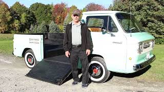 Its called a Rampside for a reason 1961 Chevrolet Corvair Rampside pickup [upl. by Cumine]