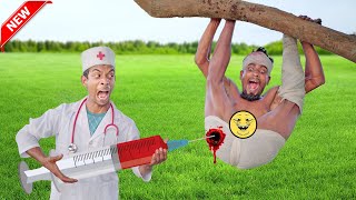 New Funniest Fun Comedy Video 2024Amazing Totally Funny Video 2024Trending Injection Wala Comedy 336 [upl. by Servetnick]