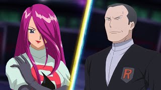 Pokemon Battle Jessie Vs Giovanni Team Rocket [upl. by Initirb]