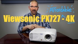 ViewSonic PX7274K 4K Ultra HD Home Projector [upl. by Ahsienod652]