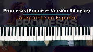 TUTORIAL Promesas Promises Versión Bilingüe   Lakepointe Maverick City Kevin Sánchez Music [upl. by Jocelyne]