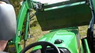 Deere 2320 Loading MulchMPG [upl. by Ardnuasal]